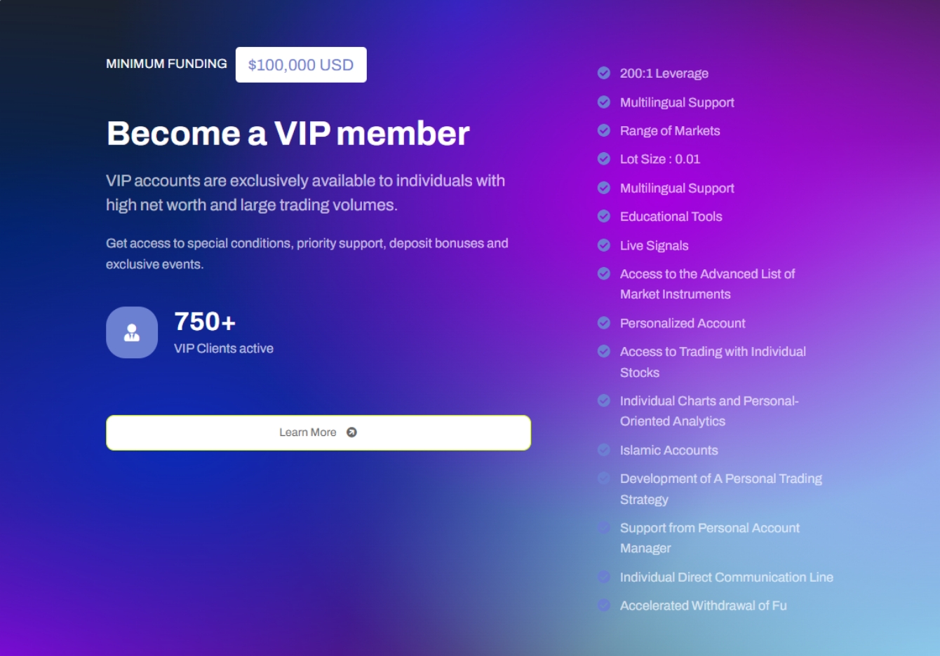 a vip member